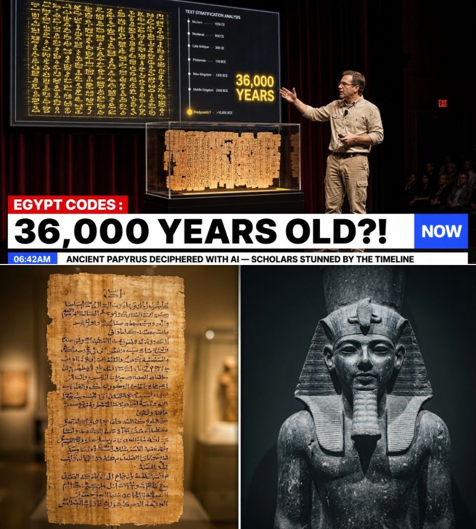 Egypt's own king list claims that their civilization is 36,000 years older than what archaeology acknowledges.