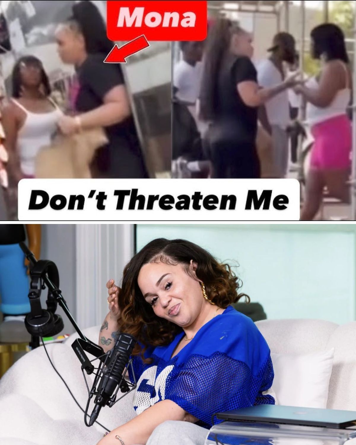 Joe Budden Co-Host Mona HEATED ARGUMENT In Philly Hood Almost GOES LEFT