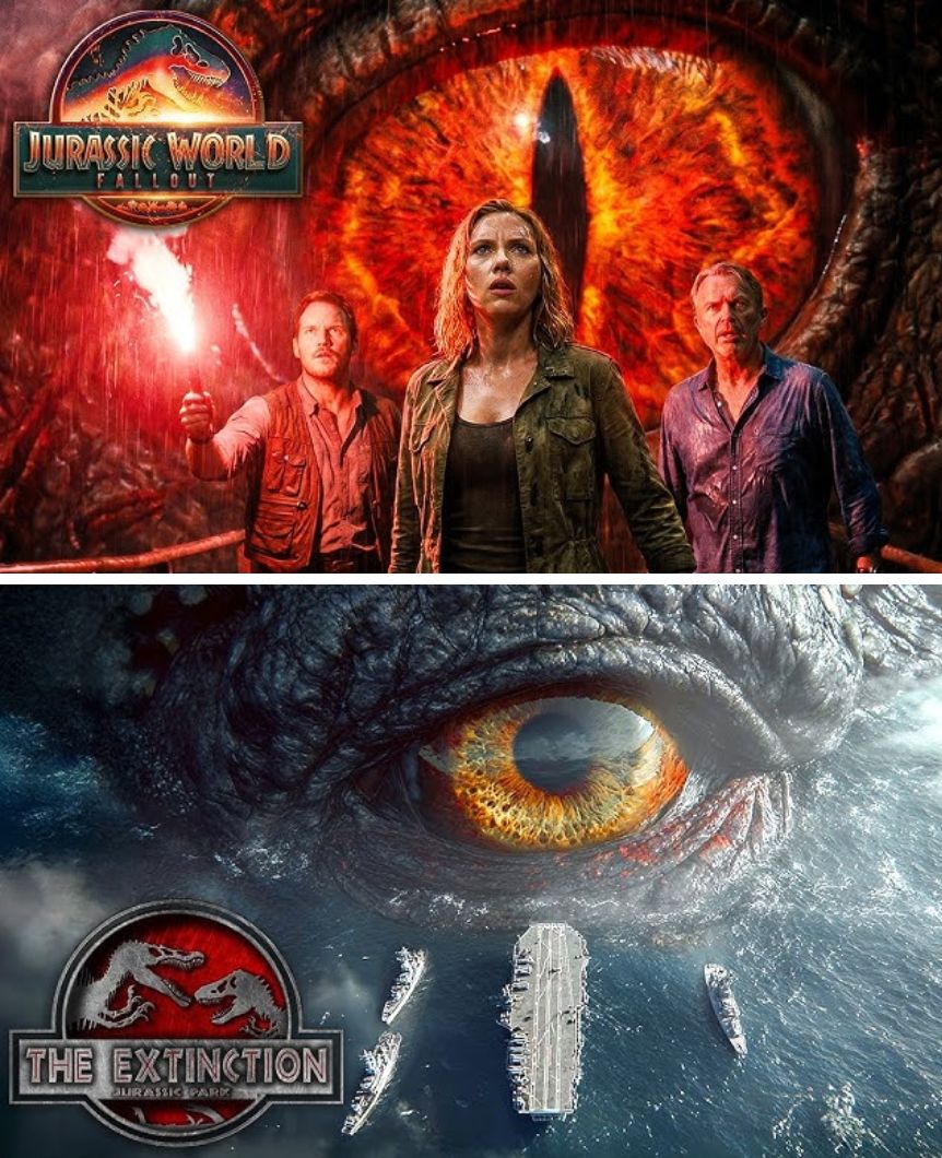 Jurassic world 5 (2026) Scarlett Johansson &amp; Chris Pratt