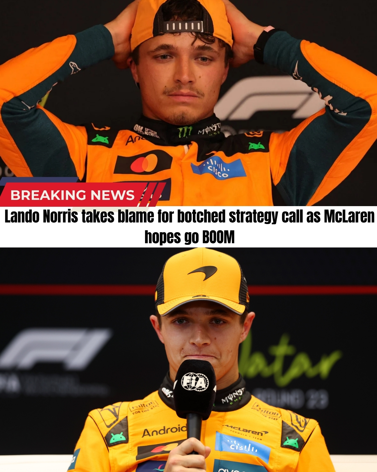 The World Champ just dropped a bombshell! ๐คฏ After a chaotic Canadian GP with ZERO points for McLaren, Lando Norris shockingly took full responsibility for their disastrous tyre gamble. But it wasn’t just the tyres…