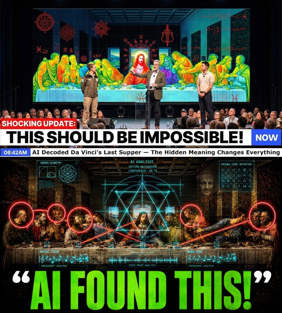 The Last Supper has just undergone an AI analysis โ and the hidden details in the painting change everything.