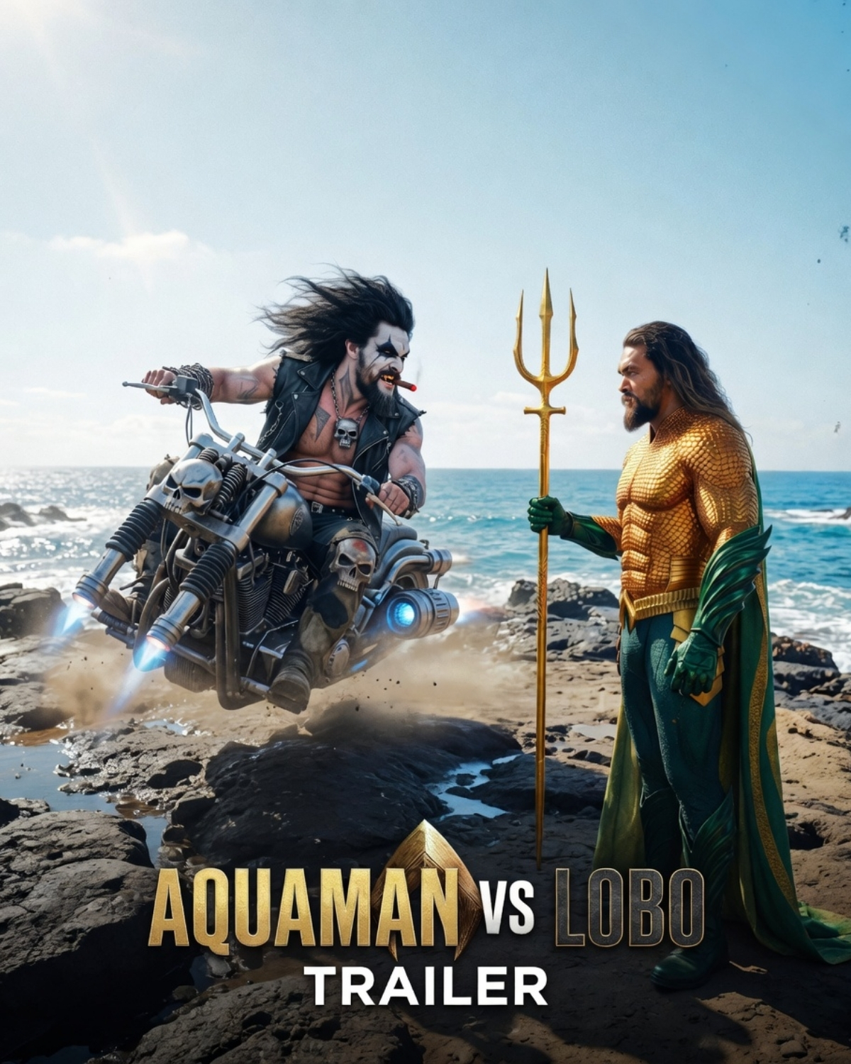 ¡Atención mundial, fanáticos de DC! El universo de los superhéroes acaba de sufrir un terremoto absoluto. Se ha liberado de forma inesperada el espectacular primer tráiler conceptual de “Lobo vs Aquaman” (2027) y las redes sociales están colapsando por completo.