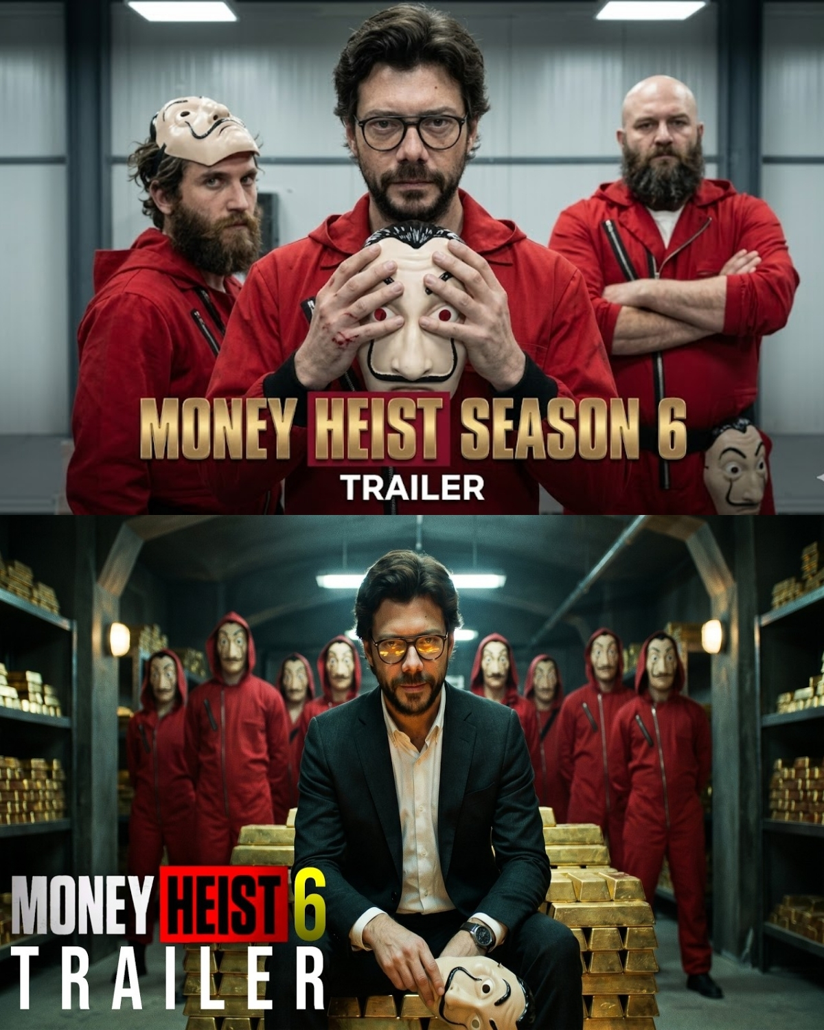 ¡Paren todo! Nadie se lo esperaba, pero se acaba de lanzar el tráiler conceptual de la Temporada 6 de “La Casa de Papel” (2027) y las redes sociales están colapsando.