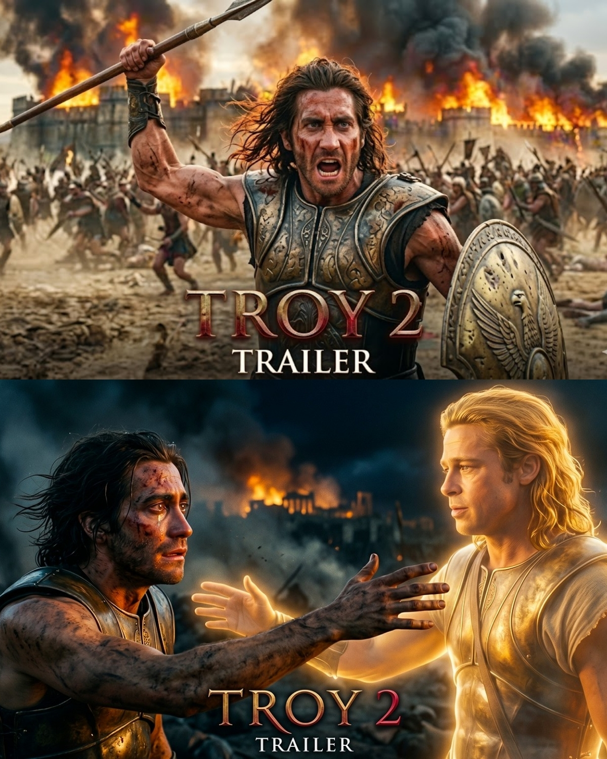 ¡Paren todo! Se acaba de lanzar el espectacular e inesperado tráiler conceptual de “Troy 2” (Troya 2: 2027) y las redes sociales han entrado en un colapso absoluto.