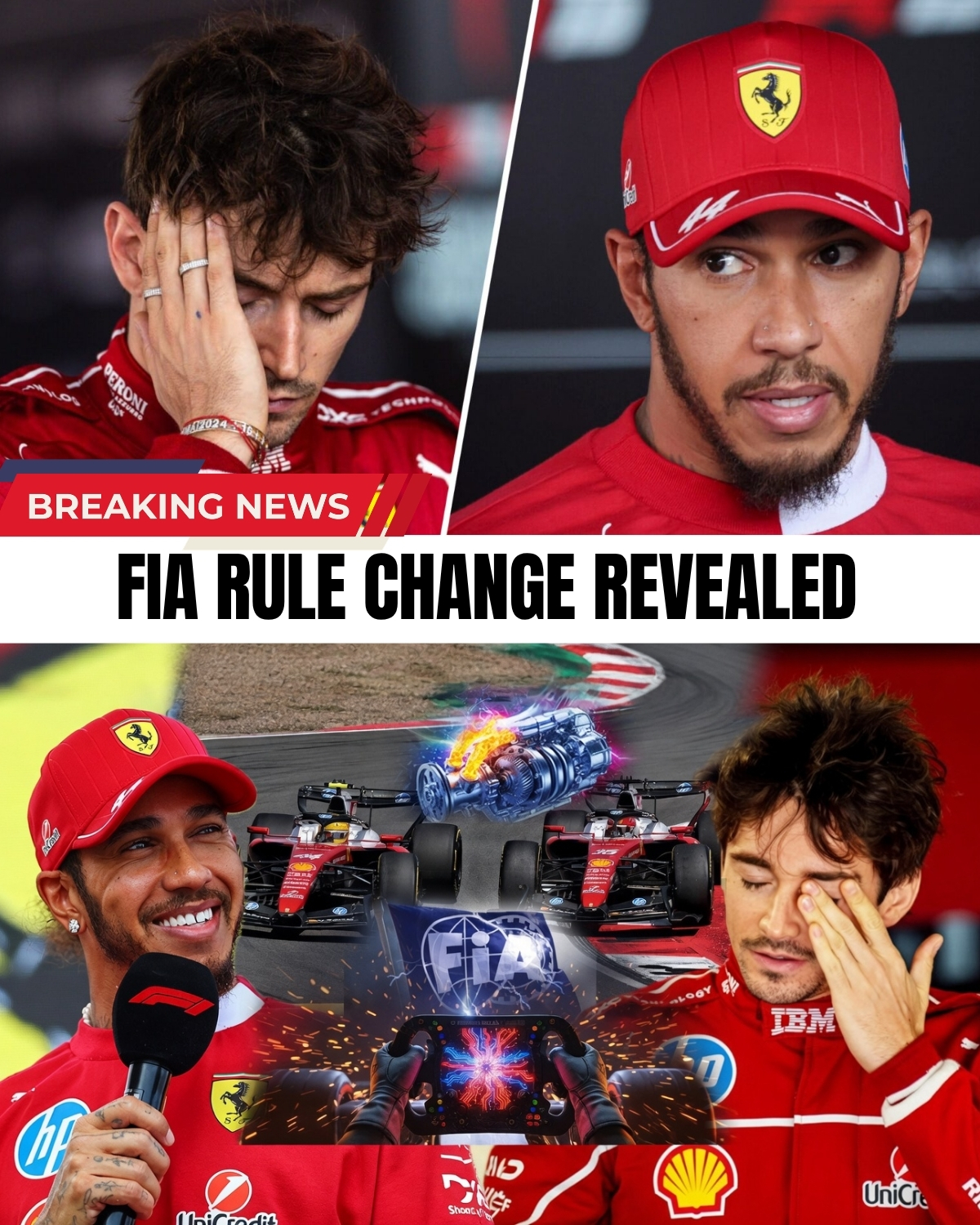 Maranello is facing a total catastrophe! ๐ฑ The SF26 is bleeding 50hp, leaving drivers defenseless. ๐ But the FIA’s shocking new ADUO engine rule just handed them a lifeline… that might actually DESTROY the team from within!
