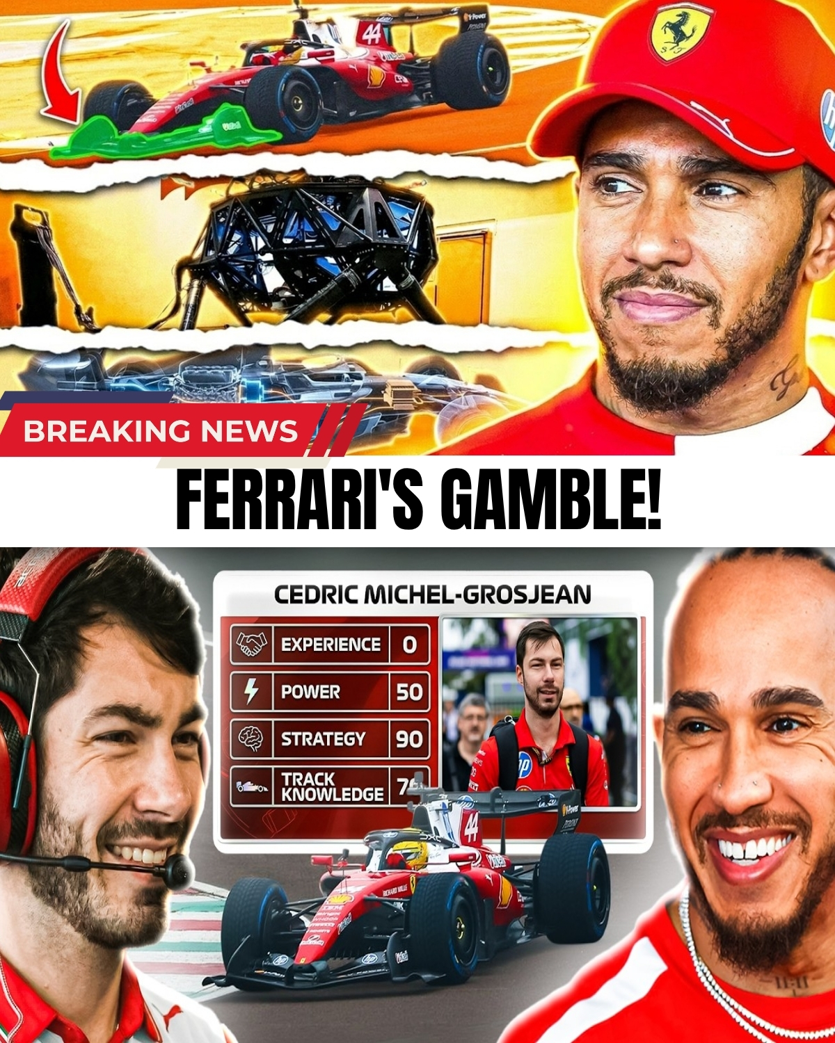 Maranello is in absolute meltdown! ๐ Leaked reports reveal Lewis Hamilton held an emergency meeting with top Ferrari bosses to completely rewrite their 2026 strategy!