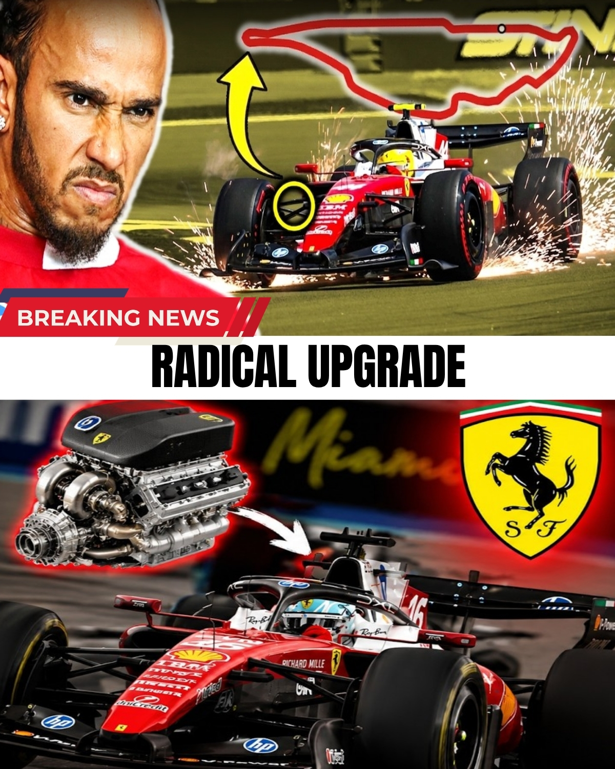 The motorsport world is shaking! 😱 Insiders reveal Ferrari has secretly perfected ‘Project Phoenix’ to completely weaponize the SF-26 right before facing Lewis Hamilton’s Mercedes empire! 🛠️⚡ Lead engineer Erica Fadovich just admitted this upgrade unlocks impossible speeds.