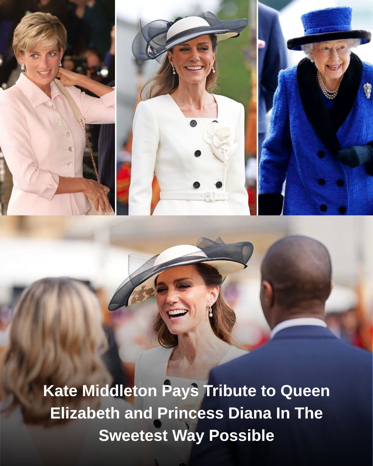 Kate Middleton Pays Tribute to Queen Elizabeth and Princess Diana In The Sweetest Way Possible