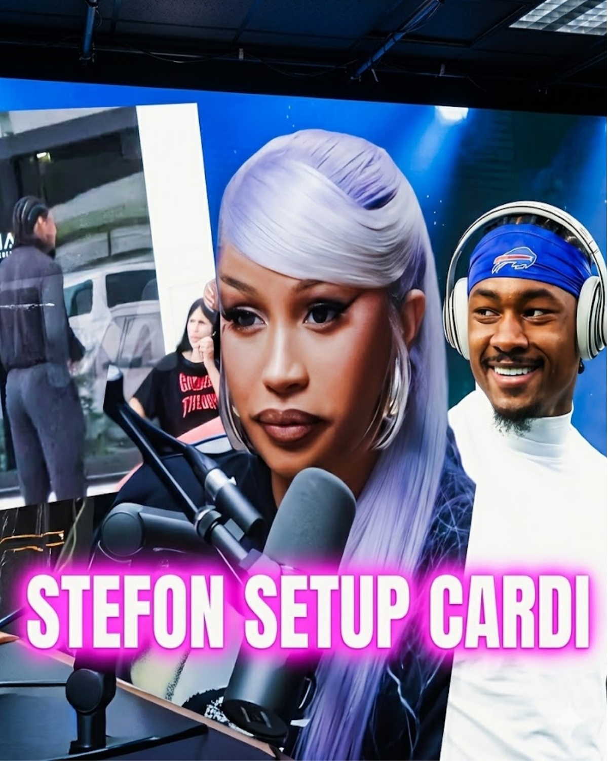 Spotted screaming at NFL star Stefon Diggs outside a coffee shop, things got completely out of hand! ๐ Video caught Cardi losing her cool while Stefon stood dead silent…