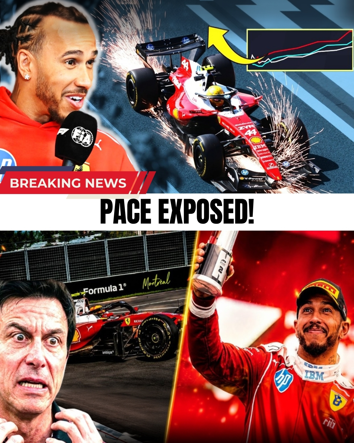 Absolute pandemonium in the F1 paddock after Monaco! 🇲🇨 In an explosive revelation that has sent shockwaves through the grid, Lewis Hamilton has just lifted the lid on a controversial, mid-season FIA technical ruling that has completely unleashed Ferrari’s monstrous pace…