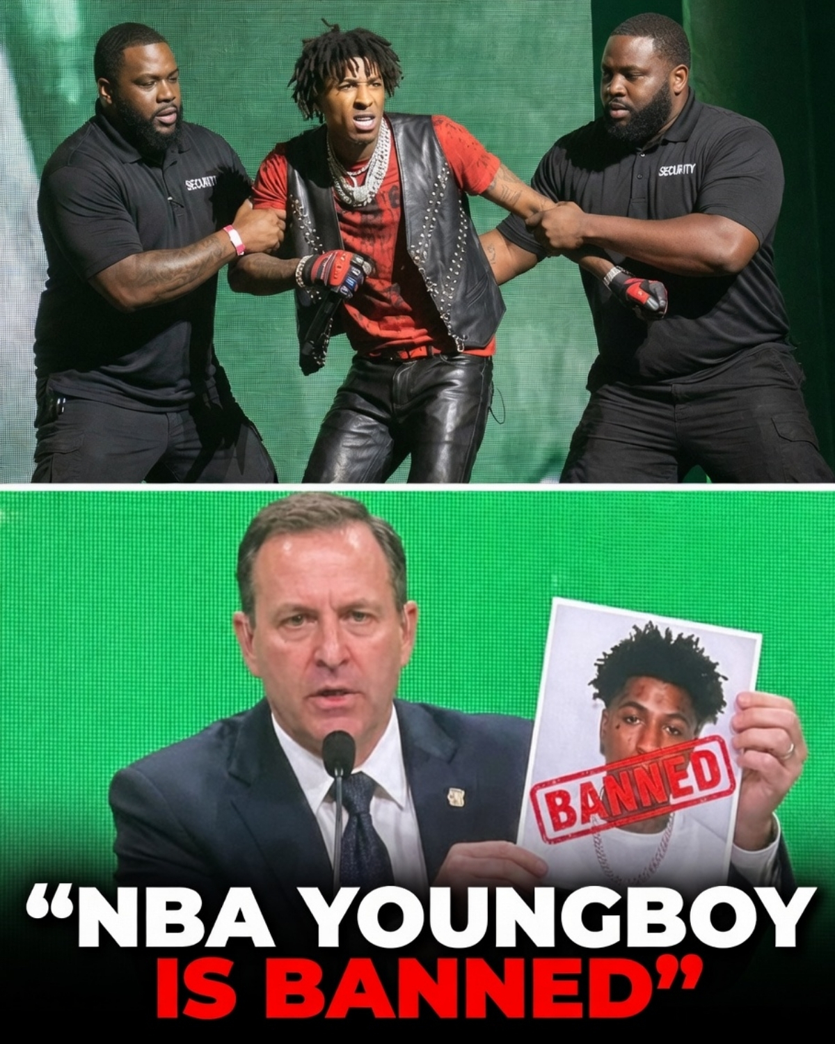 NBA YoungBoy is at the center of a massive scandal! After a highly guarded NOLA show, rumors are exploding that a shocking claim from ONE of his baby mamas got him PERMANENTLY exiled from Louisiana!