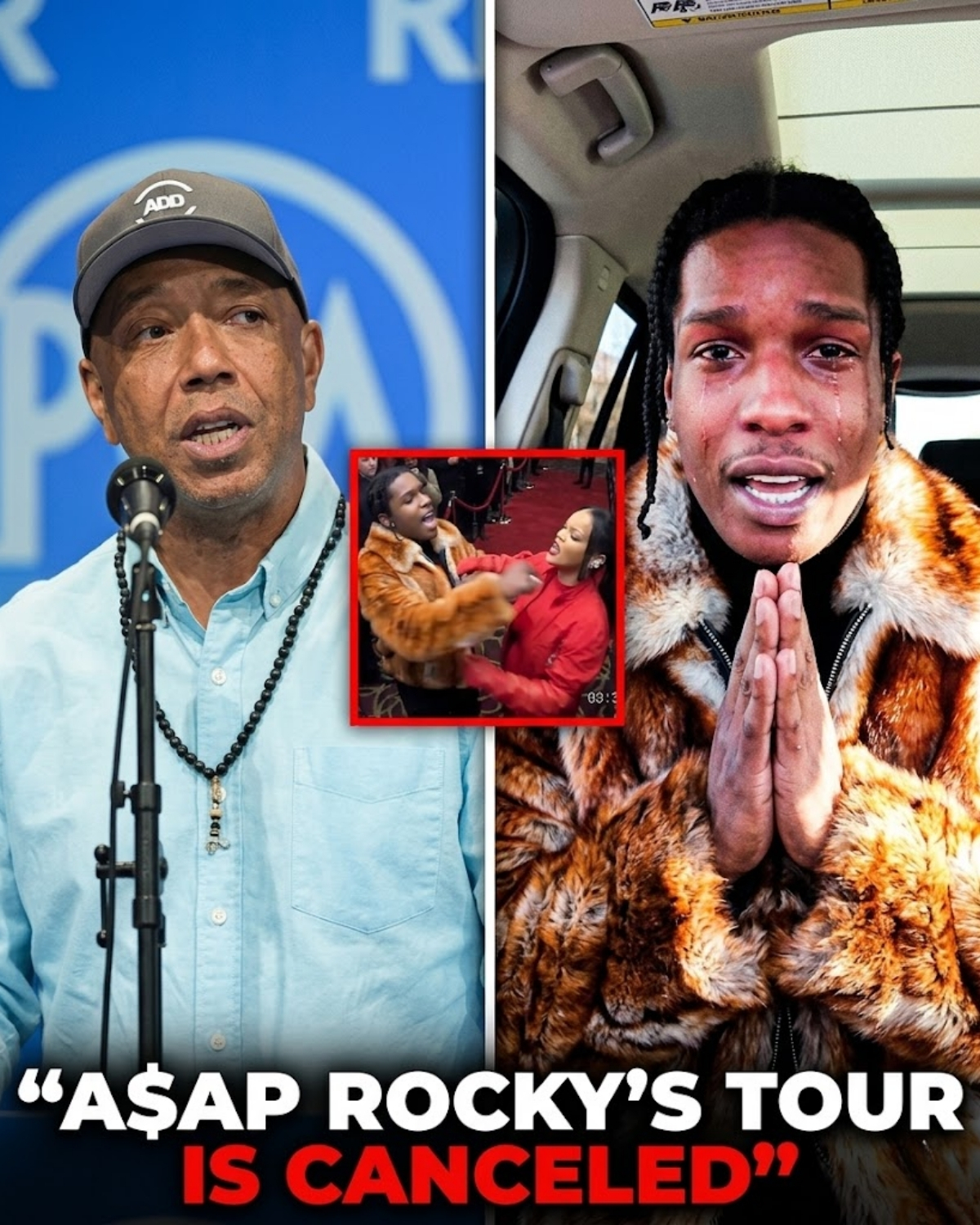 The summer tour is CANCELLED and the industry is in a total meltdown! 😱💔 ASAP Rocky has officially been banned from performing after a “serious and troubling” attack on Rihanna was reported!