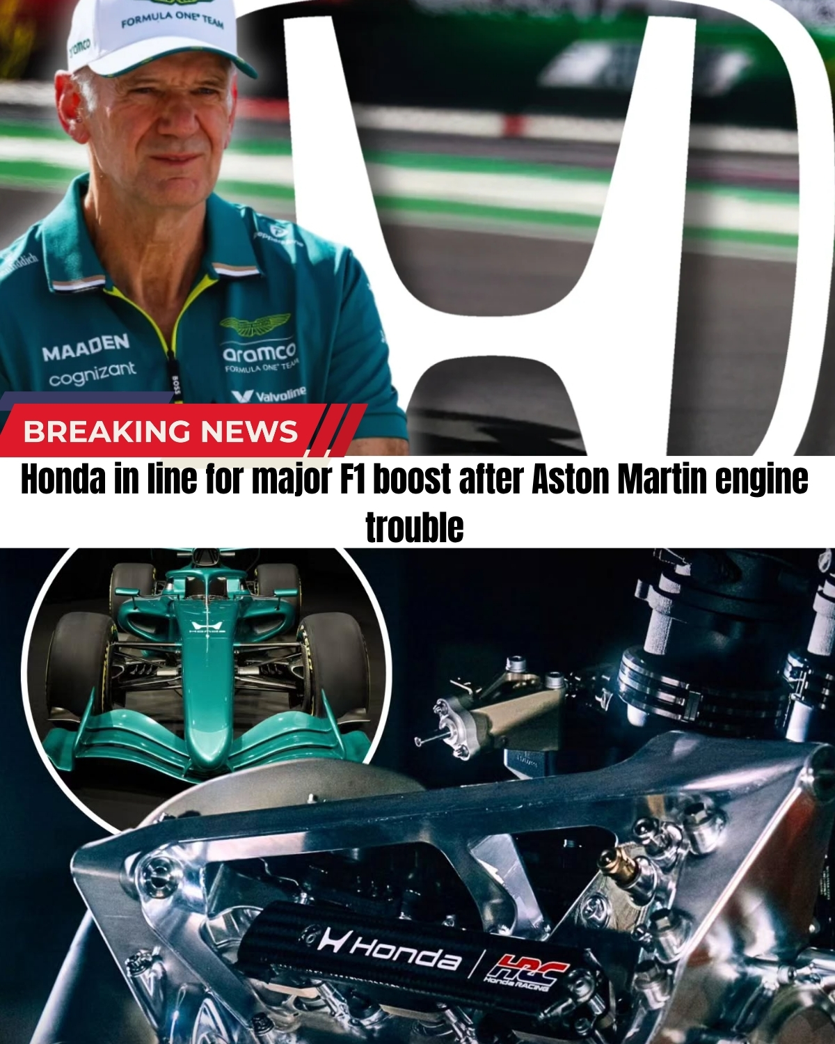 Aston Martinโs 2026 disaster might be over! ๐ A secret new FIA rule is handing a massive lifeline to struggling teams, meaning Honda could get an insane $19M cash injection to fix their failing engine!