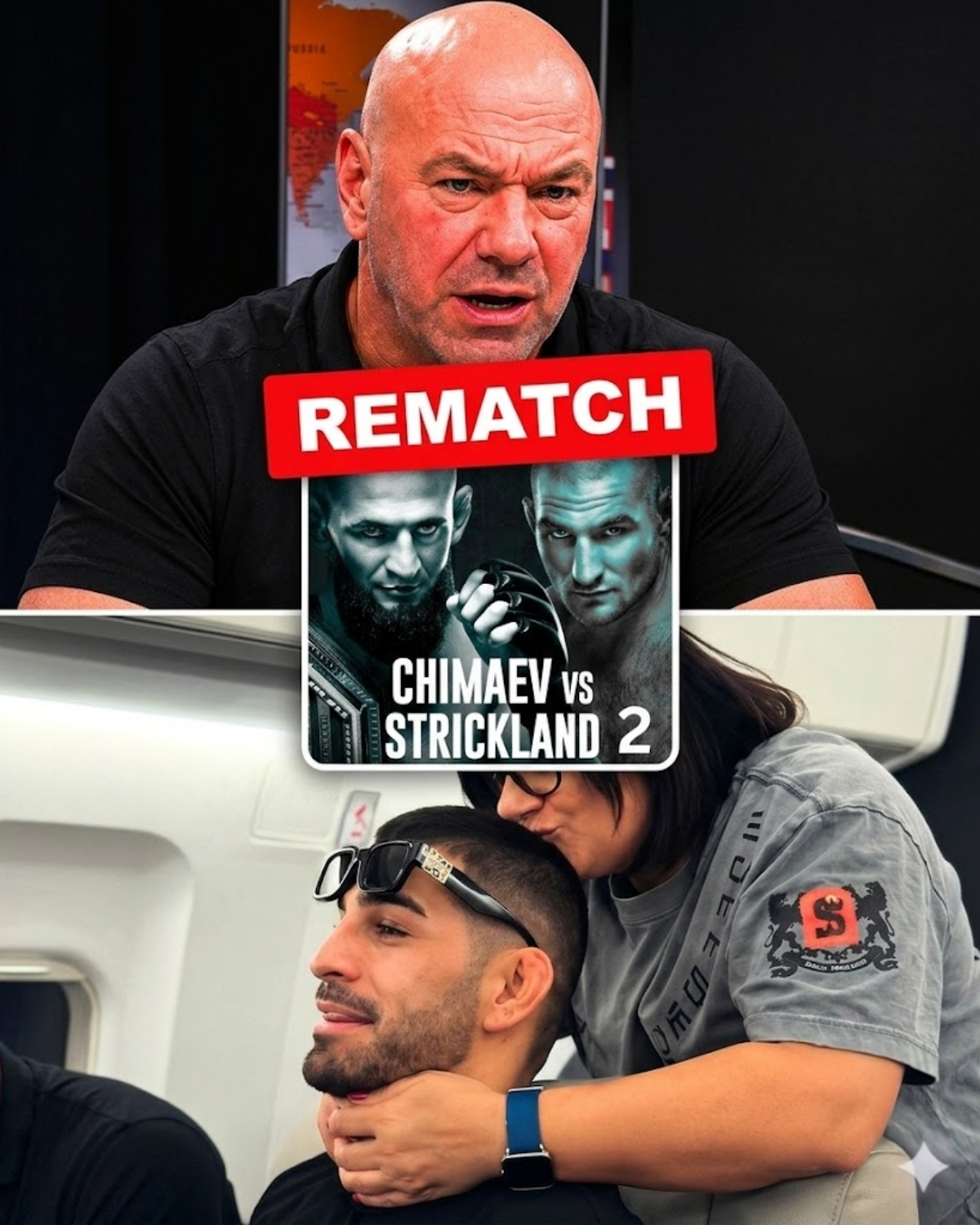 The UFC has just been set ablaze! ๐ฅ Boss Dana White has officially locked in the explosive, controversial rematch between undefeated monster Khamzat Chimaev and Sean Strickland to settle their unfinished business!