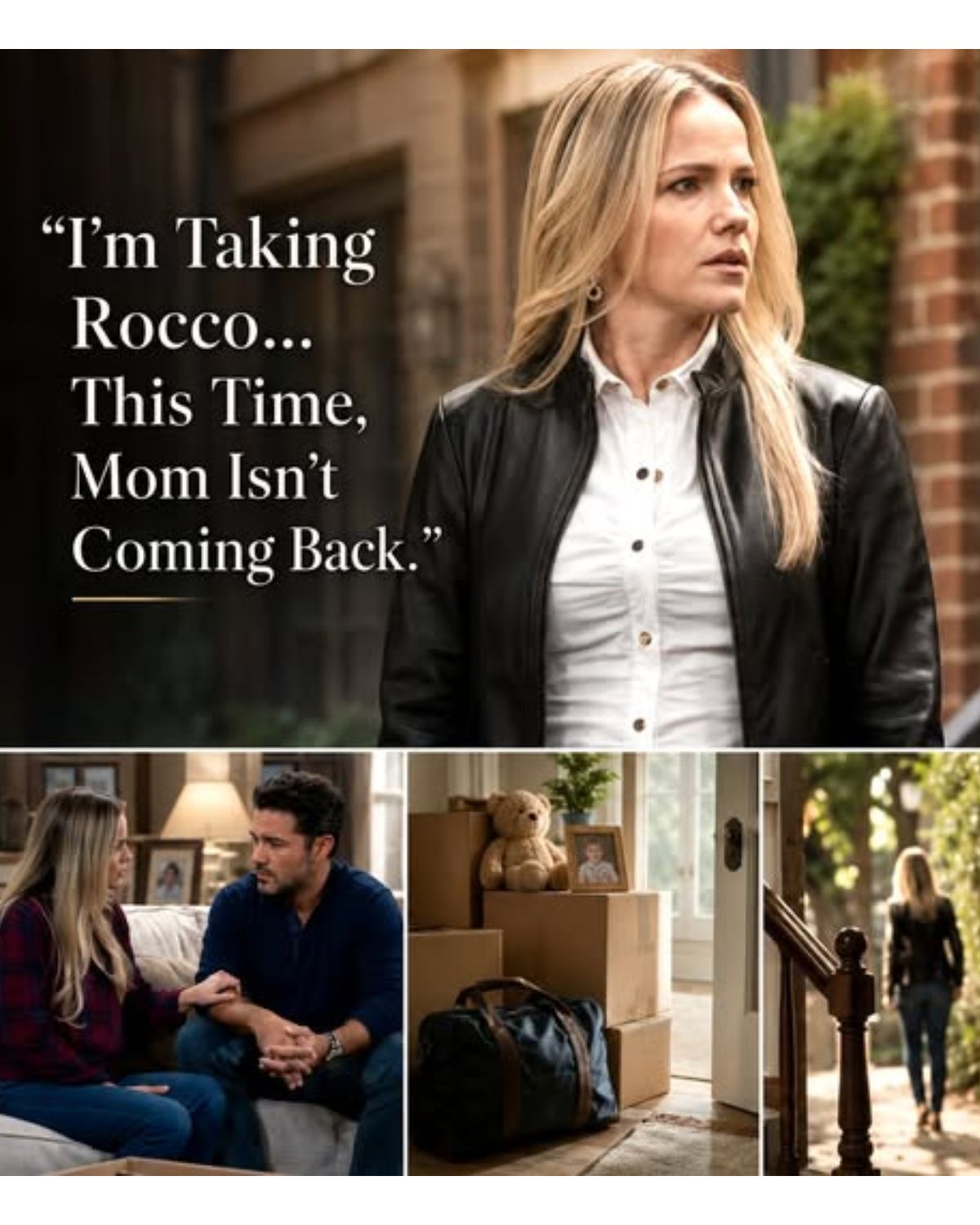 Lulu unsettles Ethan when she reveals that she’s thinking about fleeing Port Charles with Rocco — “this time, Mom isn’t returning…”