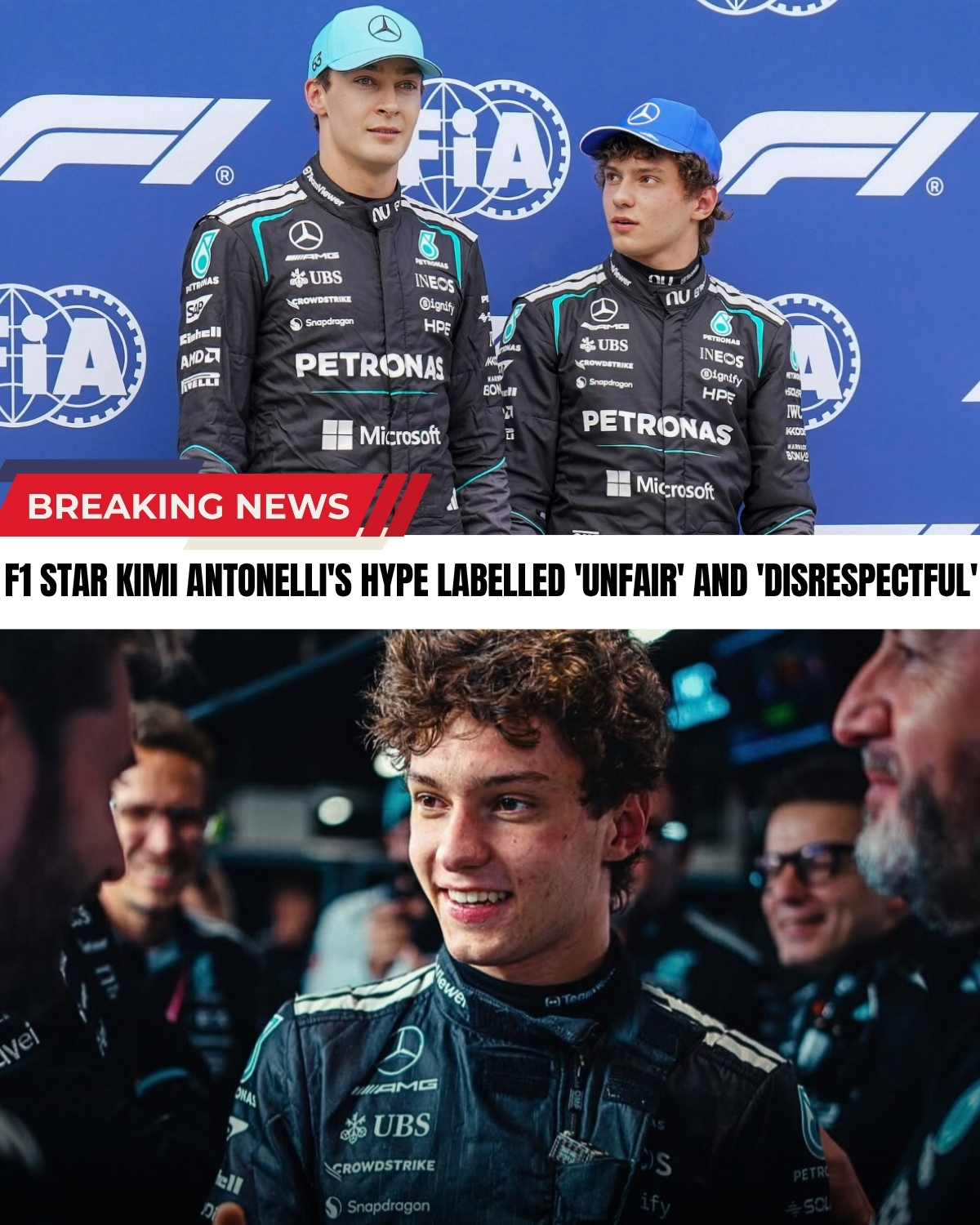 The F1 world is in a total frenzy! At just 19, Antonelli is crushing the 2026 standings, leaving the gridโand his teammateโin the dust. ๐ช๏ธ But while fans scream “he’s the new Senna,” F1 CEO Stefano Domenicali just dropped a major reality check.