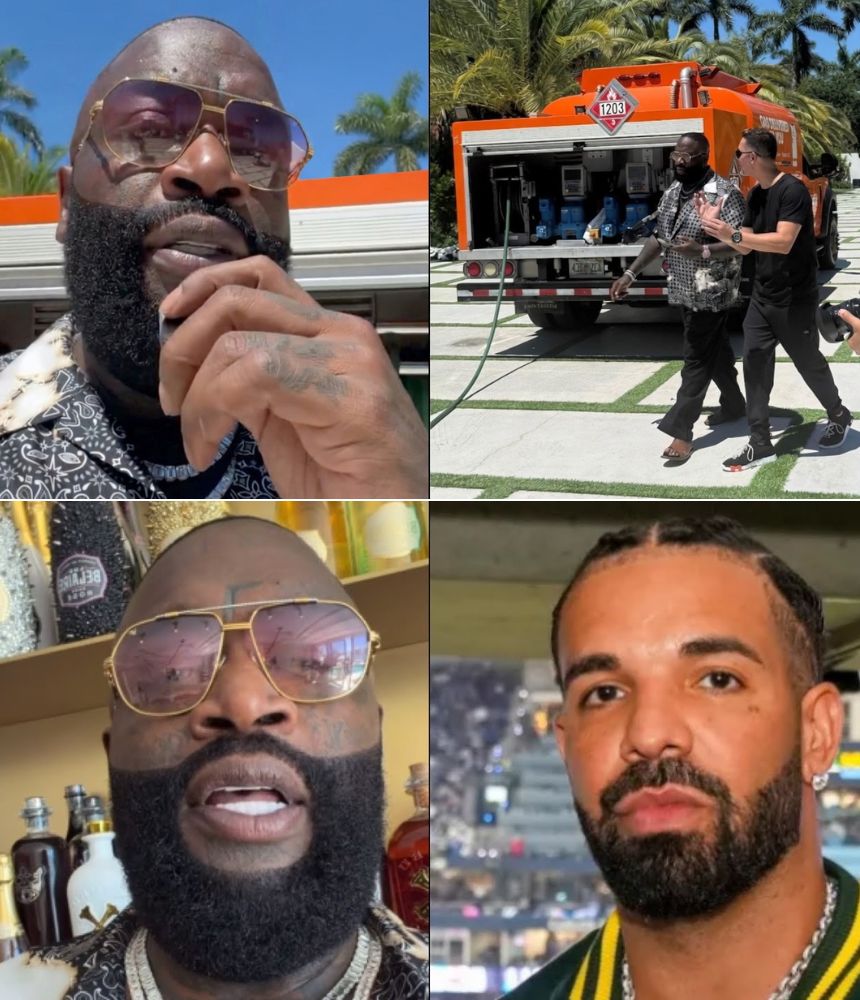 Rick Ross Raises Eyebrows with Gas Delivery Service While Unleashing New Diss at DrakeโWhat’s Next?