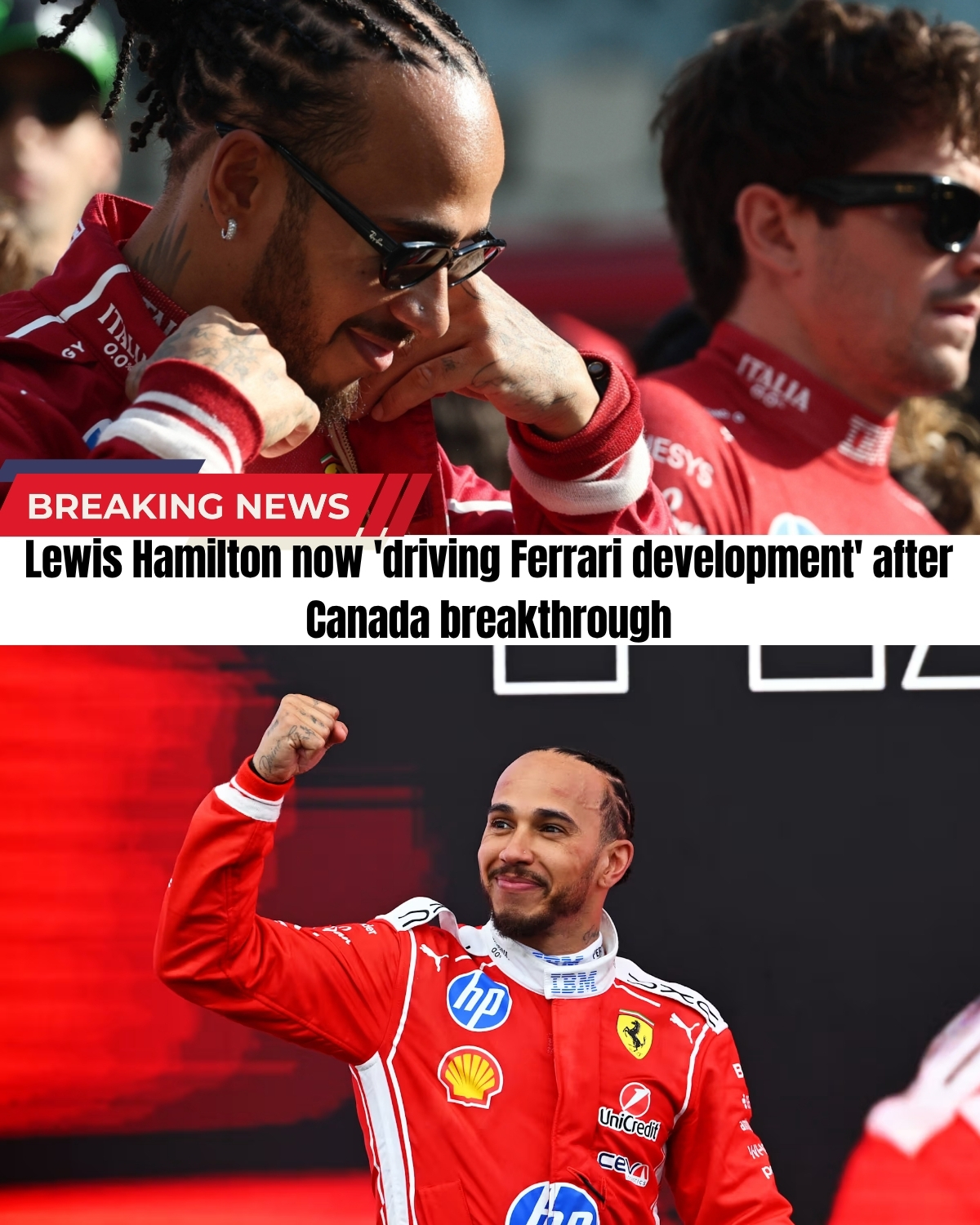 The F1 paddock is exploding with a massive conspiracy! ๐คฏ Ex-F1 star Juan Pablo Montoya just dropped a million-dollar bombshell about the dark reality inside Ferrari. After Lewis Hamilton’s epic Canadian GP, experts believe the team has secretly betrayed Charles Leclerc!