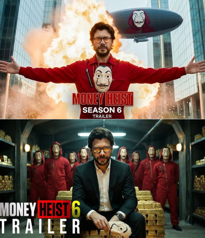 Money Heist: Season 6 โ The World Heist | รlvaro Morte, Javier Bardem, | Concept Trailer