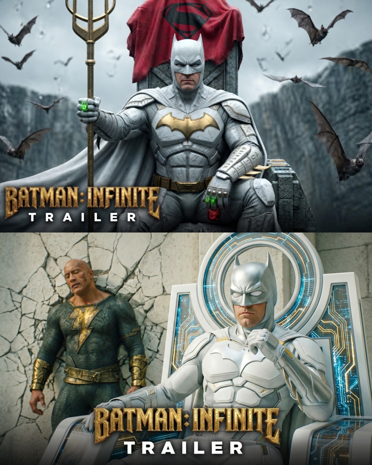 ¡Paren todo! Se acaba de revelar el tráiler conceptual de “Batman Infinite” (2027) y Gotham nunca volverá a ser la misma. Imaginen esto: Tom Cruise, Bryan Cranston y Jason Statham en una misma película de Batman. ¡Es un sueño hecho realidad!