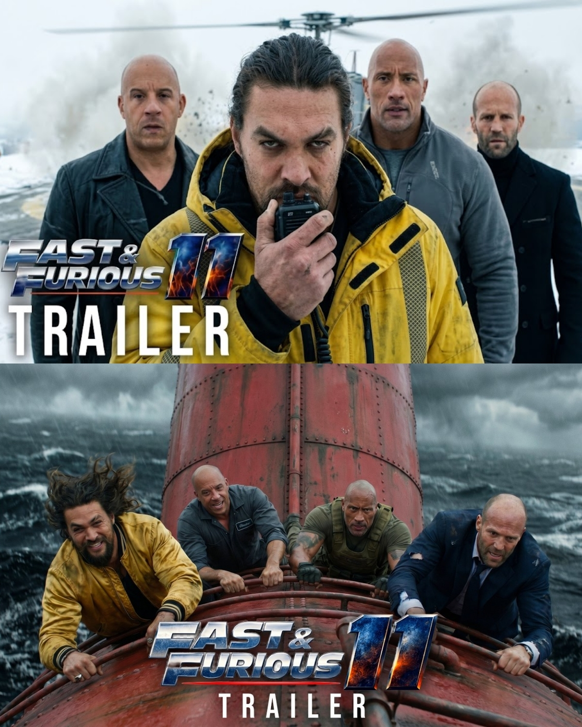 ¡Paren todo, la familia se reúne para la última carrera! Se acaba de lanzar el espectacular tráiler conceptual de “Fast & Furious 11: One Last Ride” y el internet está ardiendo.