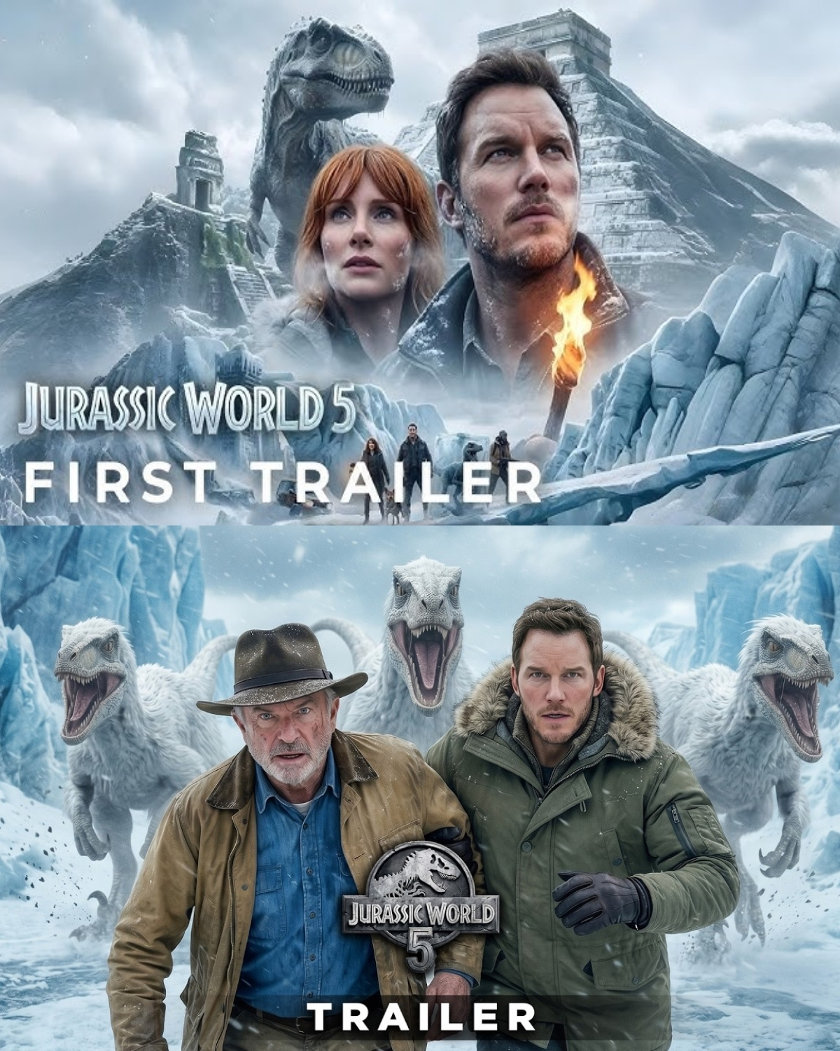 ยกParen todo! Se acaba de lanzar el espectacular trรกiler conceptual de “Jurassic World 5” (2027) y la comunidad cinรฉfila estรก en un colapso absoluto.