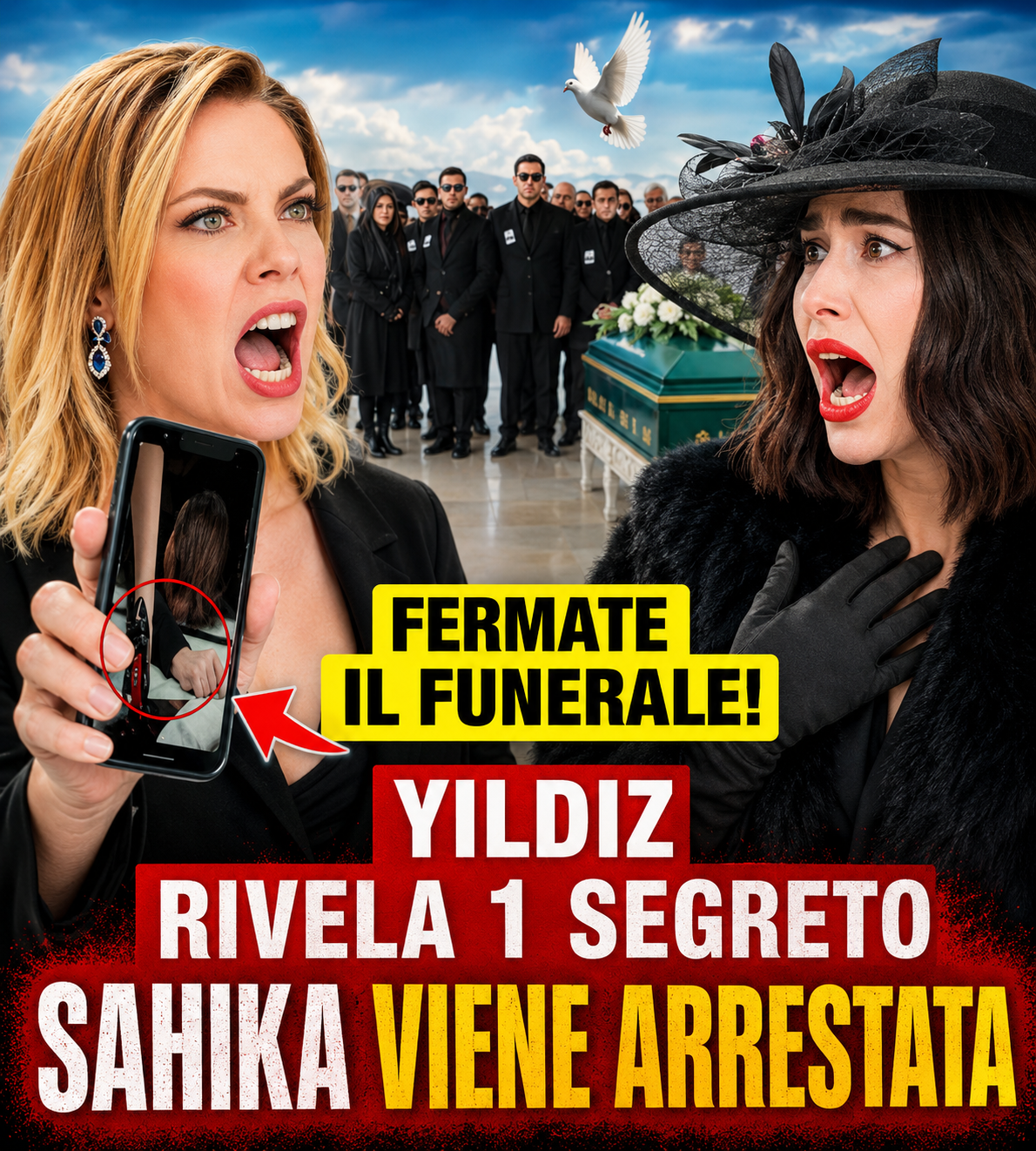๐ฑโฐ๏ธ FORBIDDEN FRUIT: Yildiz FERMA il FUNERALE di Nadir e rivela un SEGRETO che DISTRUGGERร ลahika!