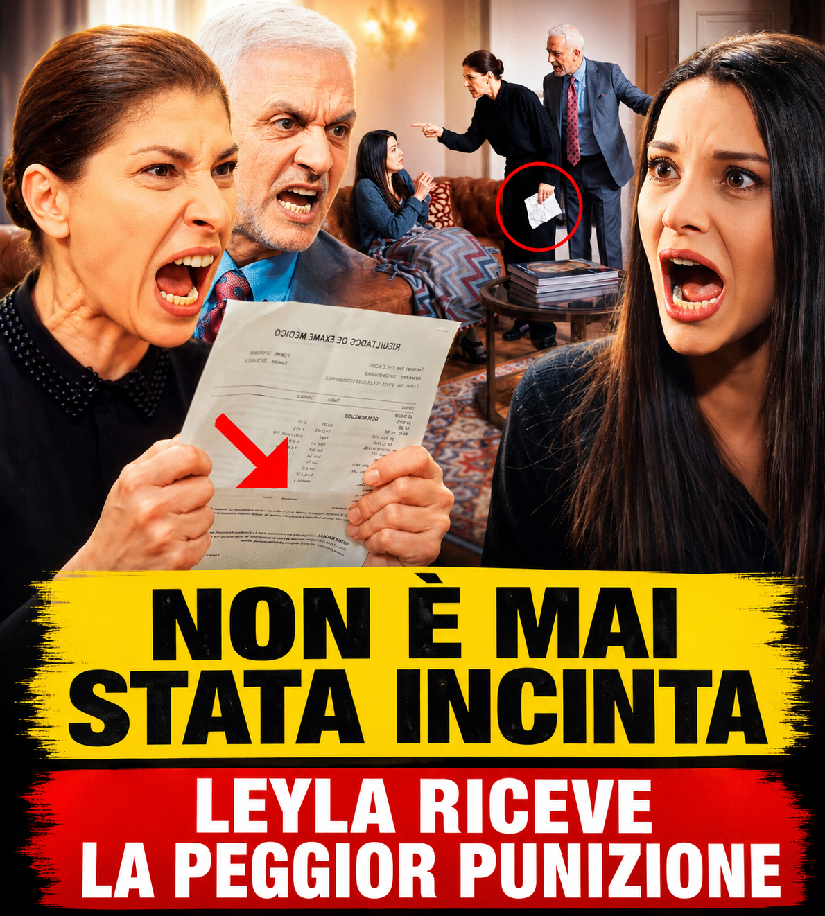 FORBIDDEN FRUIT: Aysel RIVELA che Leyla NON ร MAI STATA INCINTA e che รจ UNA BANDITA LATITANTE