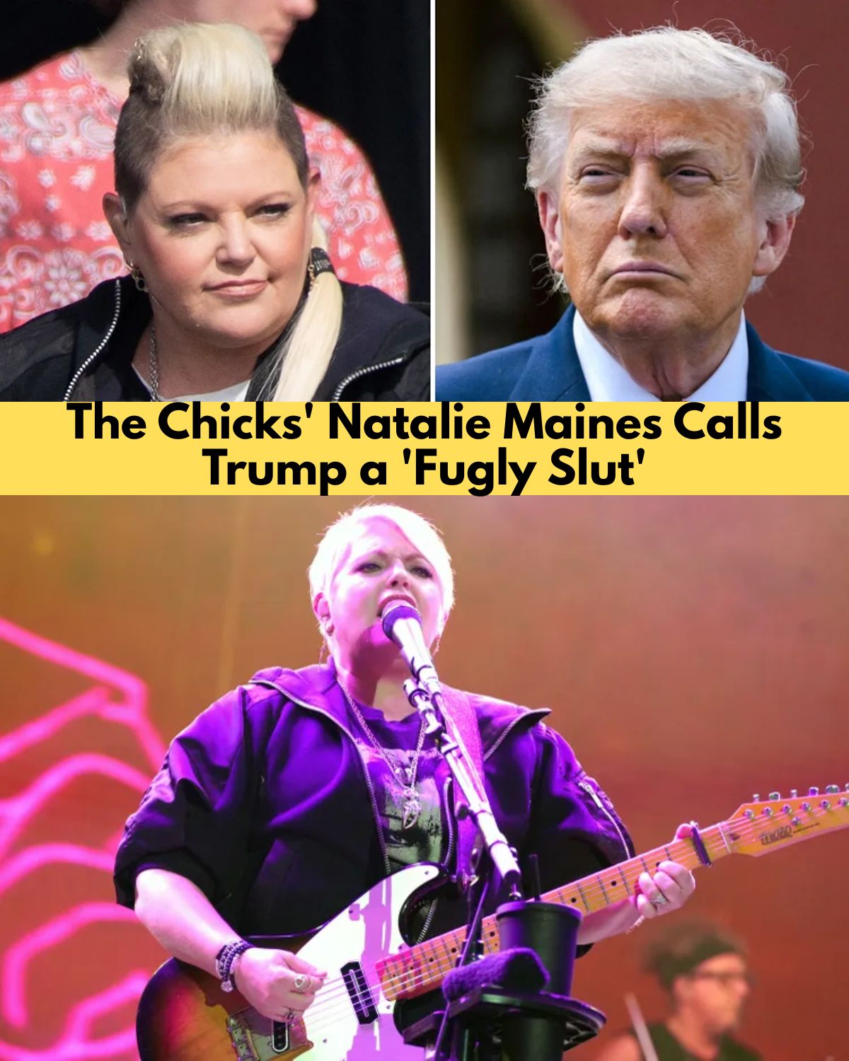 Natalie Maines Sparks New Political Firestorm After Explosive Anti-Trump Post Resurfaces Old Dixie Chicks Drama