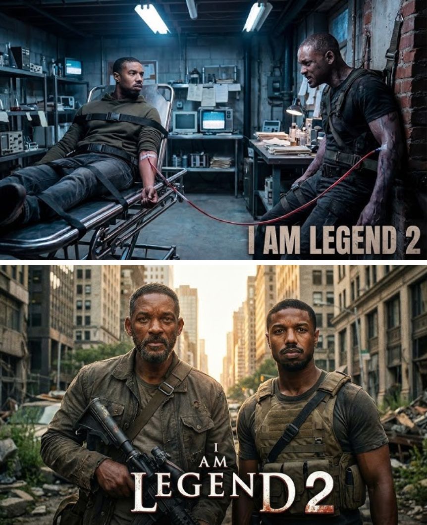I am Legend 2 (2027) – Will Smith , Michael B. Jordan | The film will follow an alternate ending !