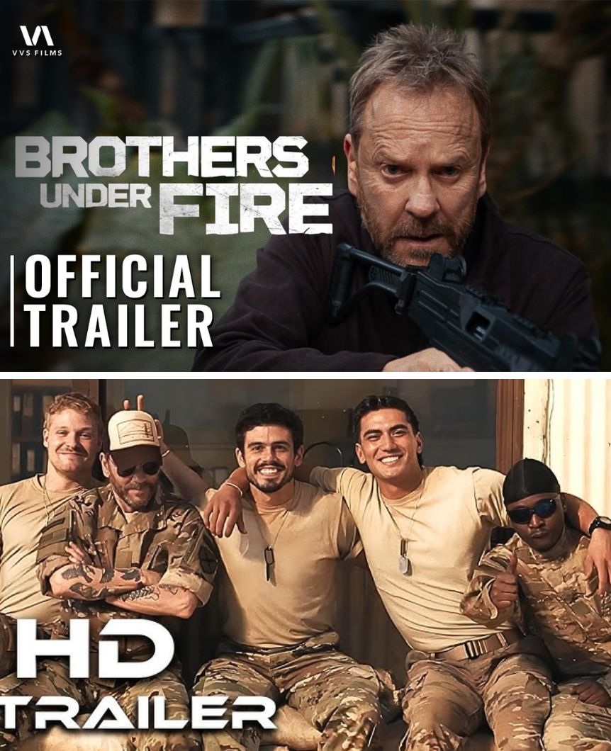 BROTHERS UNDER FIRE Trailer 4K (2026) | Kiefer Sutherland | Action, Thriller