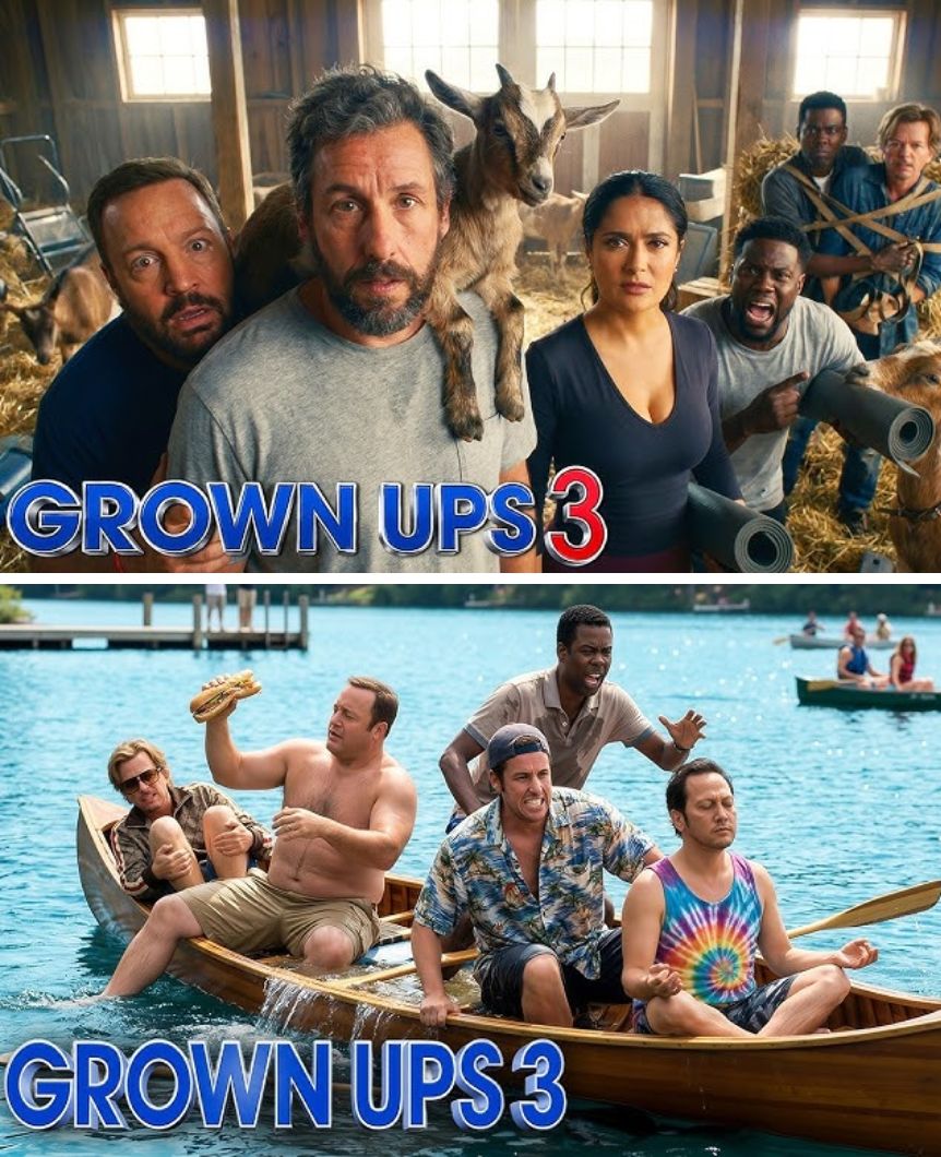 GROWN UPS 3 (2026) Adam Sandler & Chris Rock