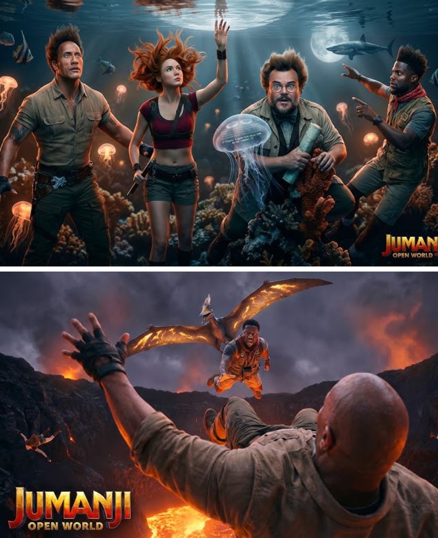 Jumanji: Open World (2026) – Dwayne Johnson , Karen Gillan , Kevin Hart | The final chapter is here!