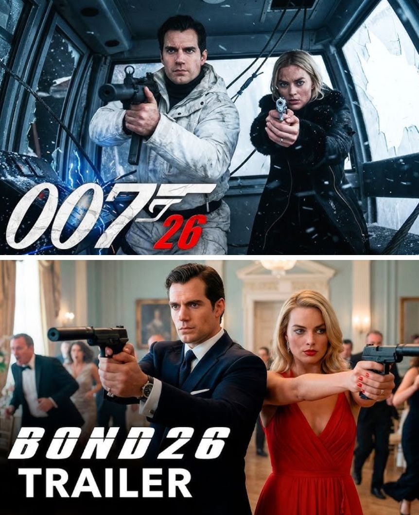 BOND 26 (2026) Margot Robbie & Henry Cavill