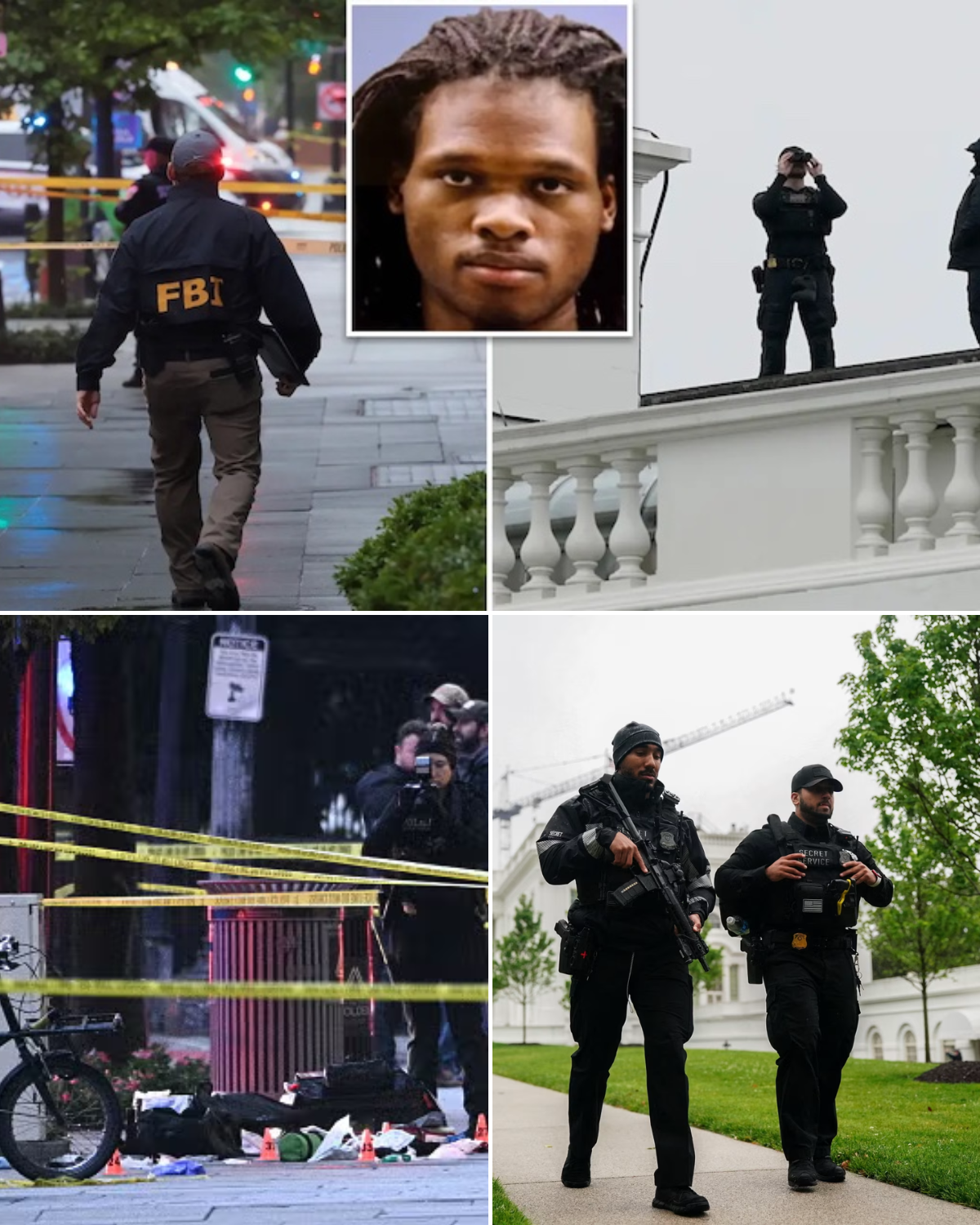 21-Year-Old Suspect in Shocking Shooting Incident Near the White House Identified — and His Prior Secret Service Arrest Is Raising Even More Questions