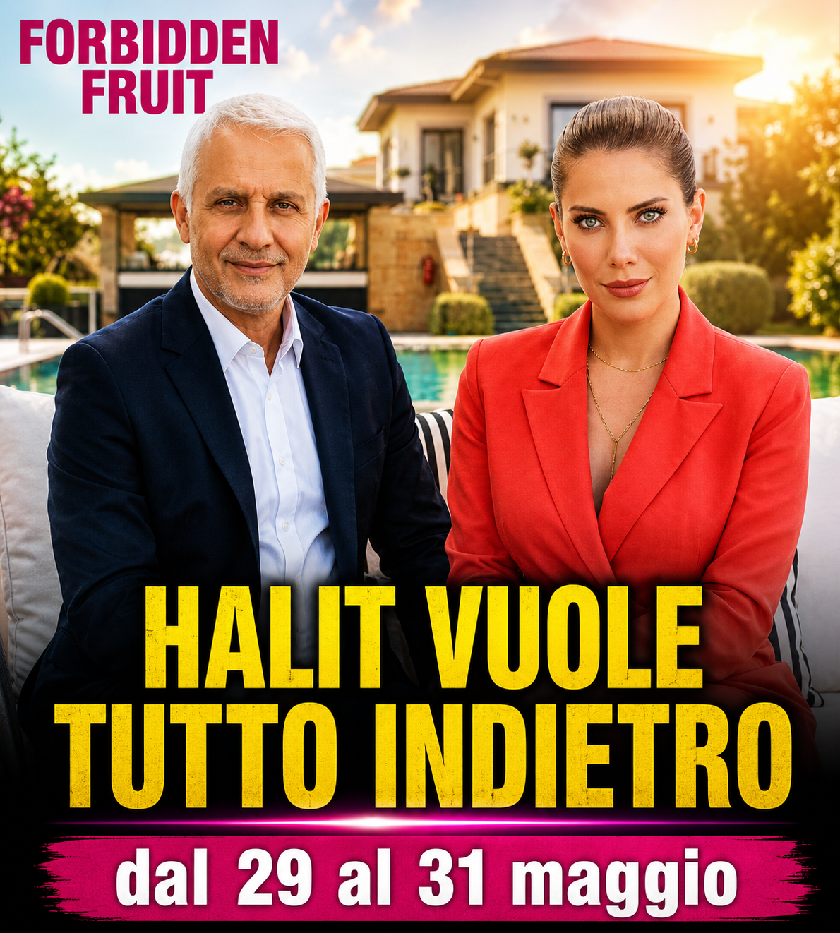 FRUTTO PROIBITO ANTICIPAZIONI: Halit porta Yฤฑldฤฑz nella nuova villa e le fa LA proposta.