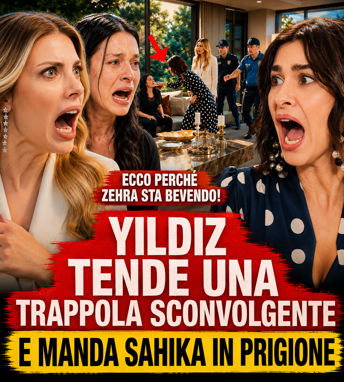 FORBIDDEN FRUIT: Yildiz SCOPRE che Zehra BEVE SOLO A CAUSA DI ลahika e la PUNISCE! Anticipazioni