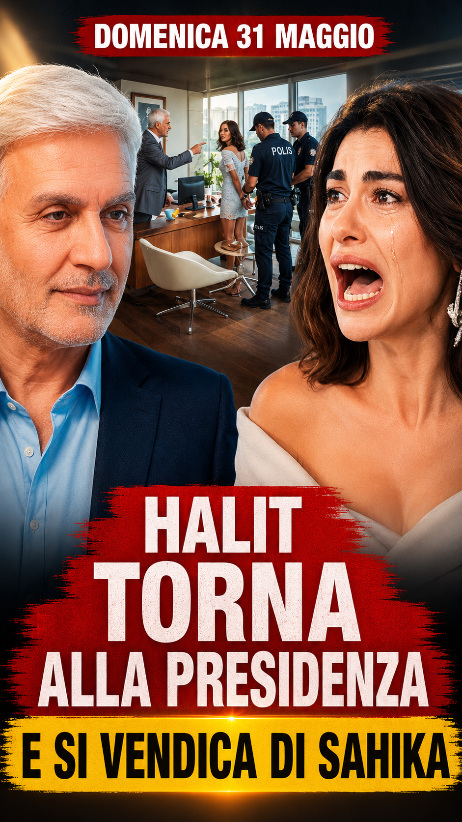 FORBIDDEN FRUIT DOMENICA 31 MAGGIO – Halit TORNA ALLA PRESIDENZA e si VENDICA di Sahika Anticipo