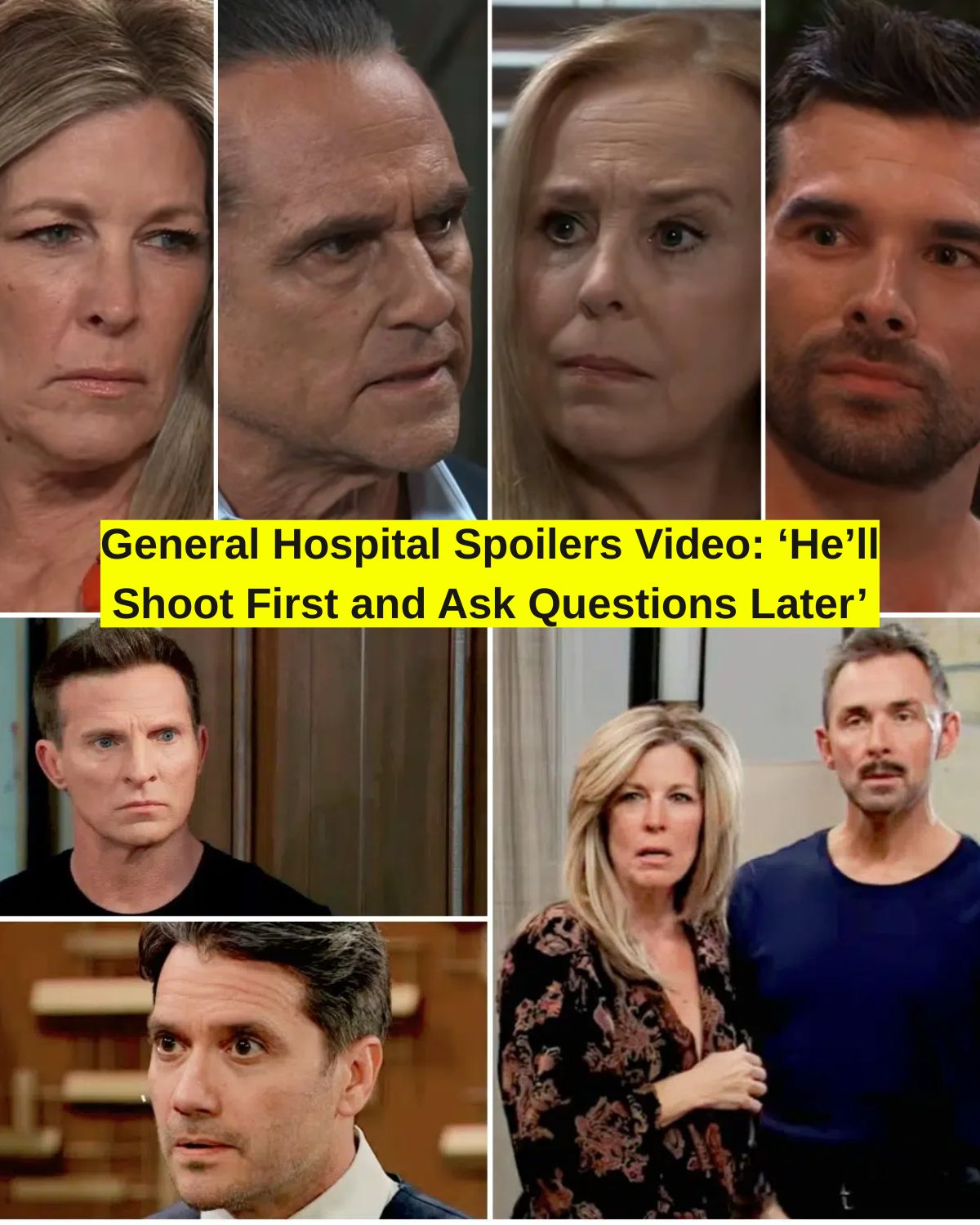 General Hospital Spoilers Video: ‘He’ll Shoot First and Ask Questions Later’