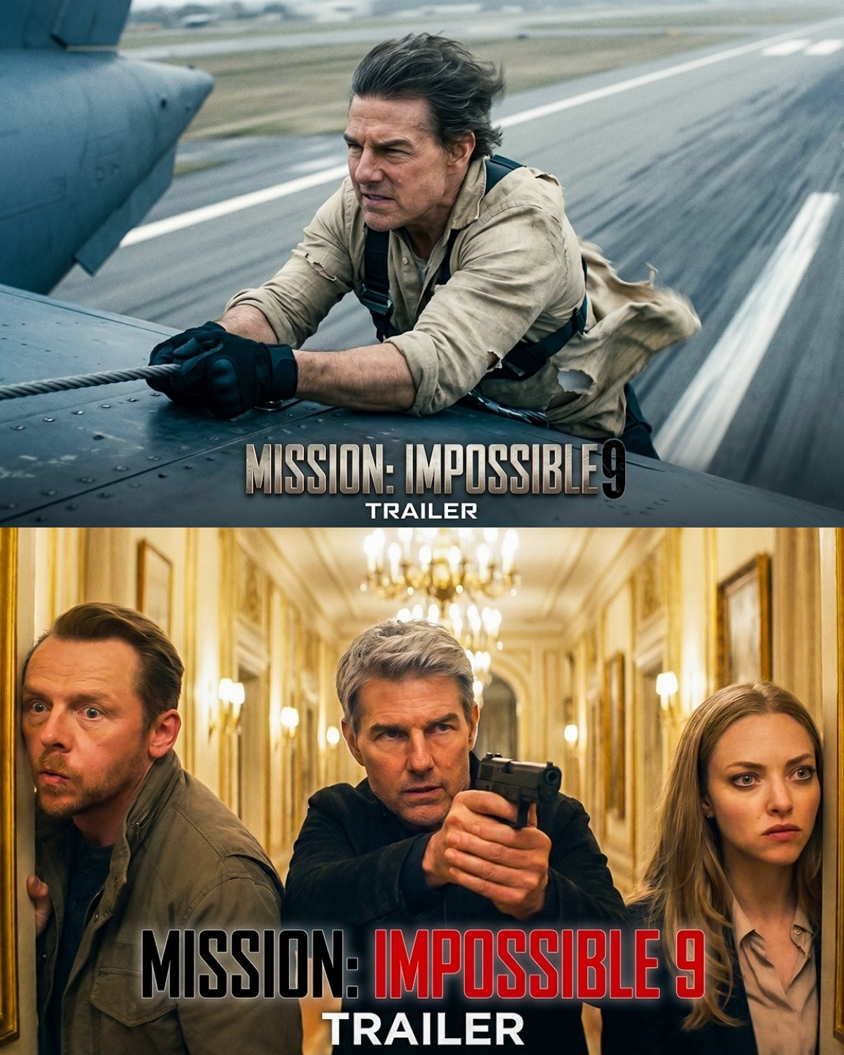 ¡Alerta de impacto absoluto en Hollywood! El mundo del entretenimiento acaba de sufrir una sacudida monumental que tiene a las redes sociales temblando por completo. Se ha liberado el espectacular primer tráiler conceptual de “Misión Imposible 9” (2026)