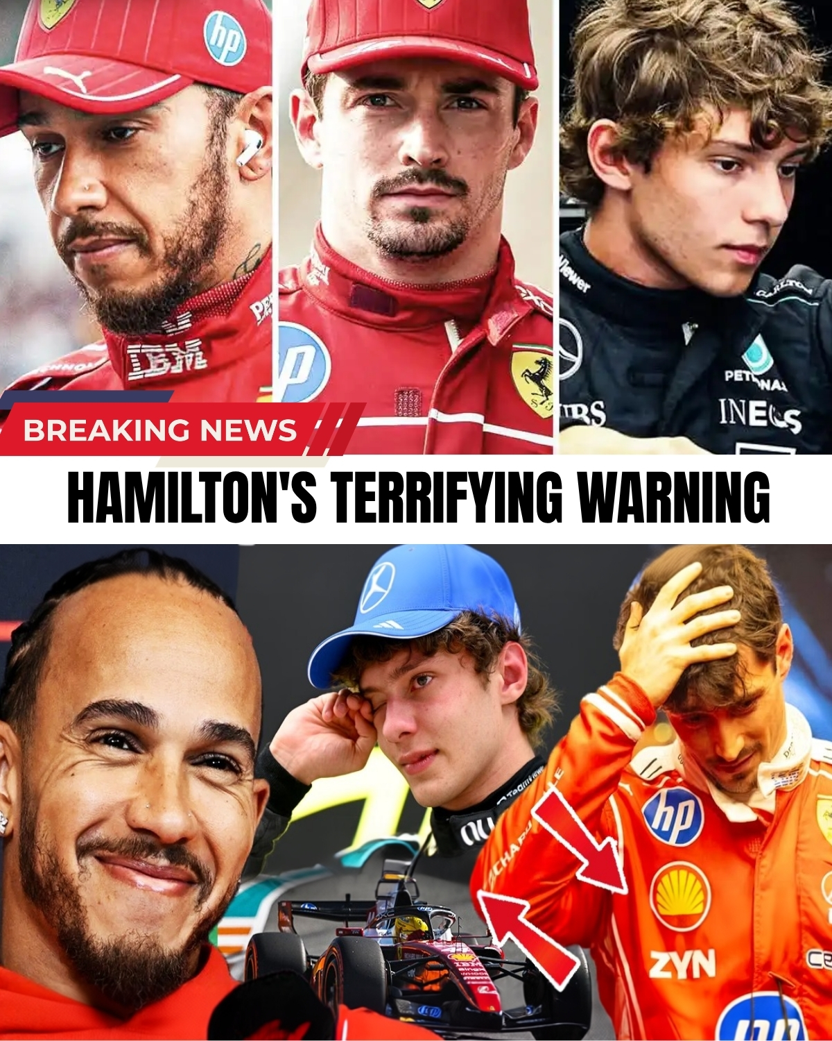 An absolute shockwave has just flattened the Monte Carlo paddock after a terrifying, high-stakes warning from Lewis Hamilton himself! ๐คฏ Ahead of the legendary Monaco Grand Prix, the seven-time World Champion has brutally exposed a shocking internal crisis between Charles Leclerc and his garage, completely shattering the sacred “Ferrari Code”!
