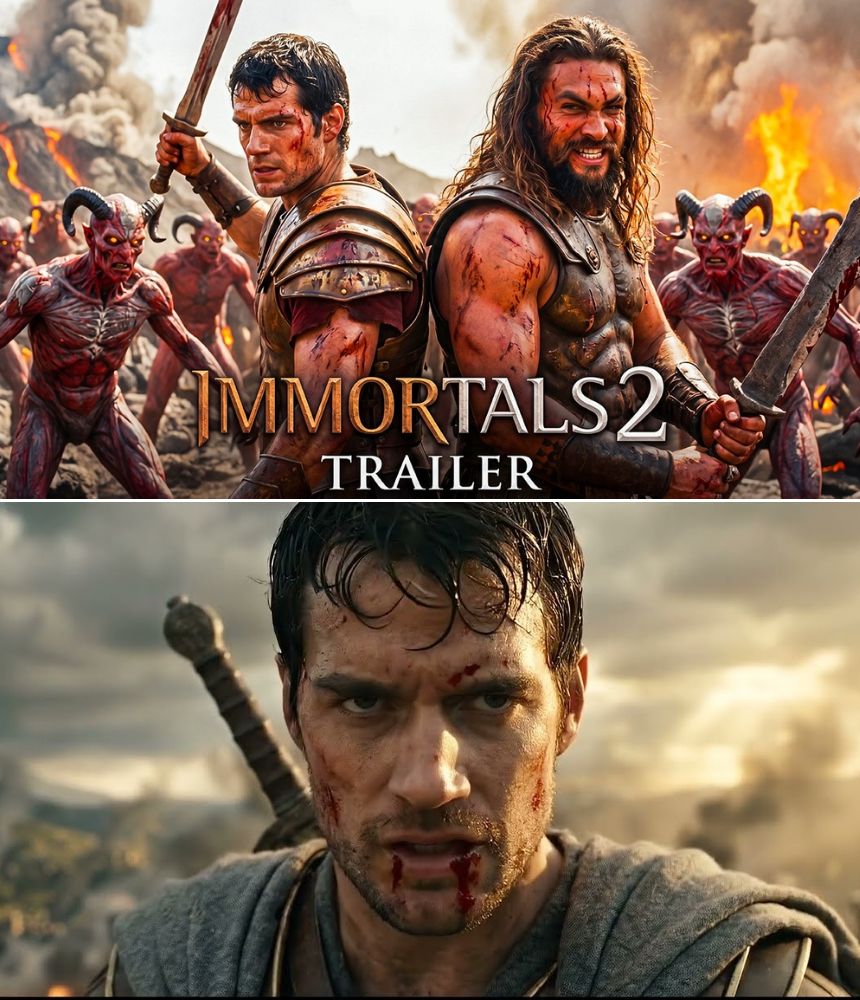 IMMORTALS II (2026) | Henry Cavill, Jason Momoa, Dwayne Johnson | Concept Trailer