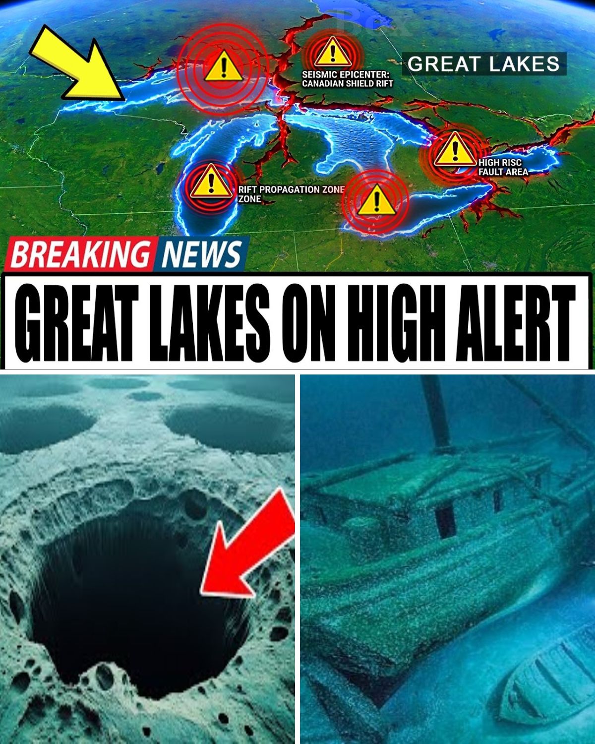🌊 THE GREAT LAKES ARE HIDING FAR MORE THAN WATER.