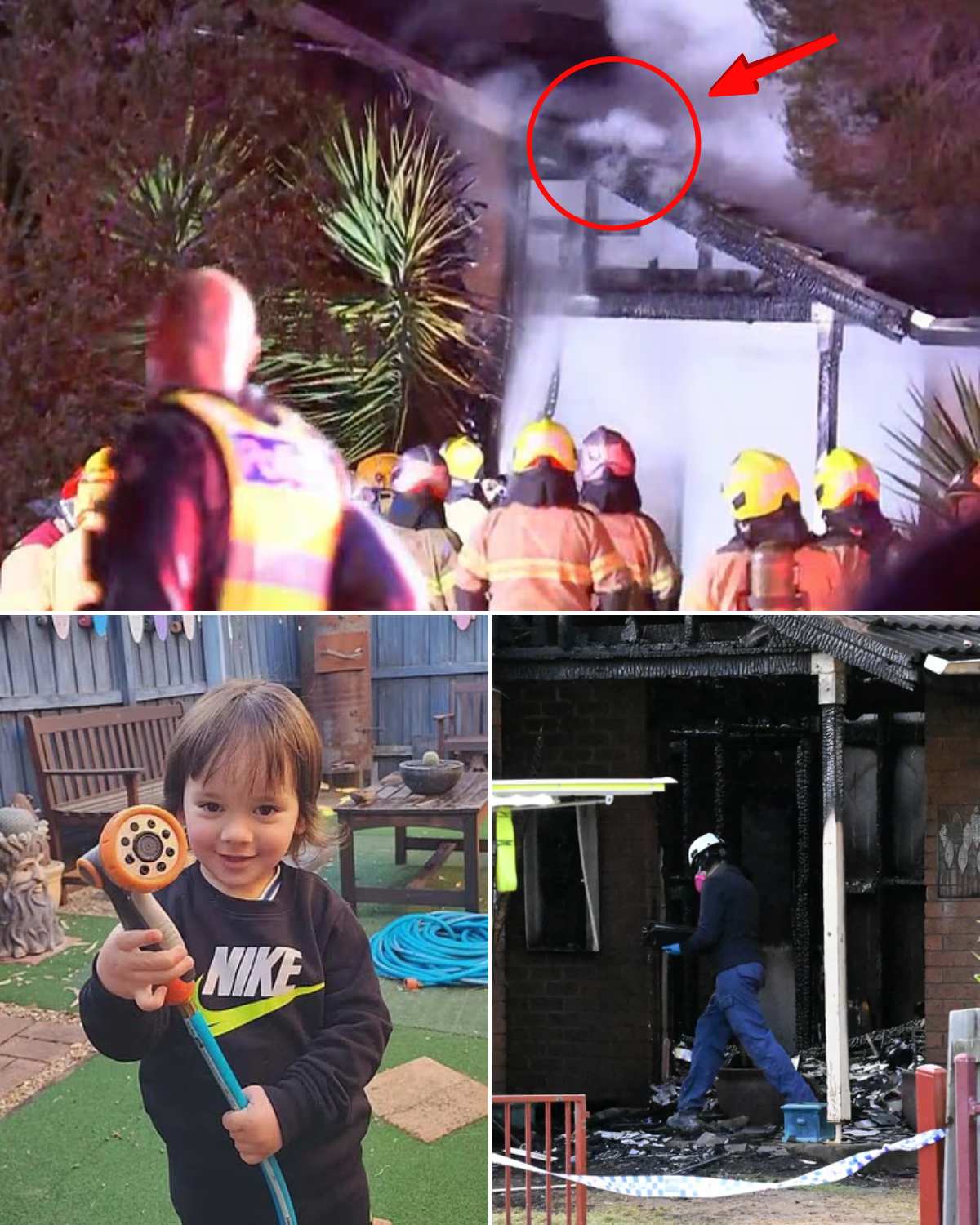 3-Year-Old Boy Dies in Horror House Fire as Hero Dad Is Rushed to Hospital After Desperate Attempt to Save Him